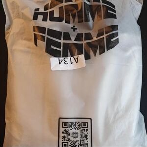 Homme Femme "Teary Eyed" Hoodie Size Large